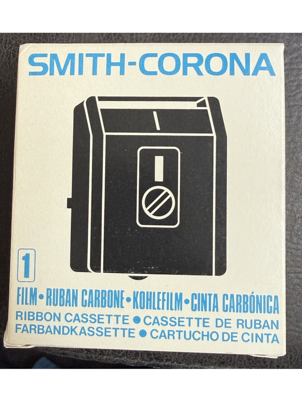 Smith-Corona 262 Red Nylon Typewriter Ribbon Cartridge Cassette